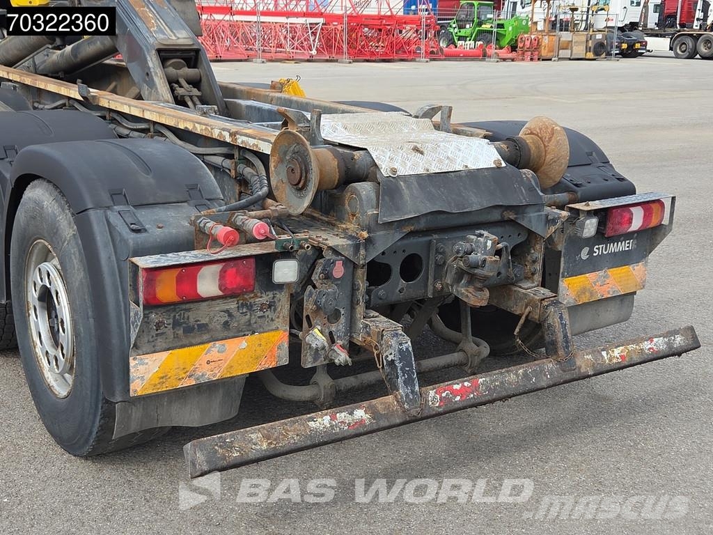Mercedes-Benz Arocs 3248 8X4 25tons containersystem Lift+steerin شاحنات الرافعات الخطافية