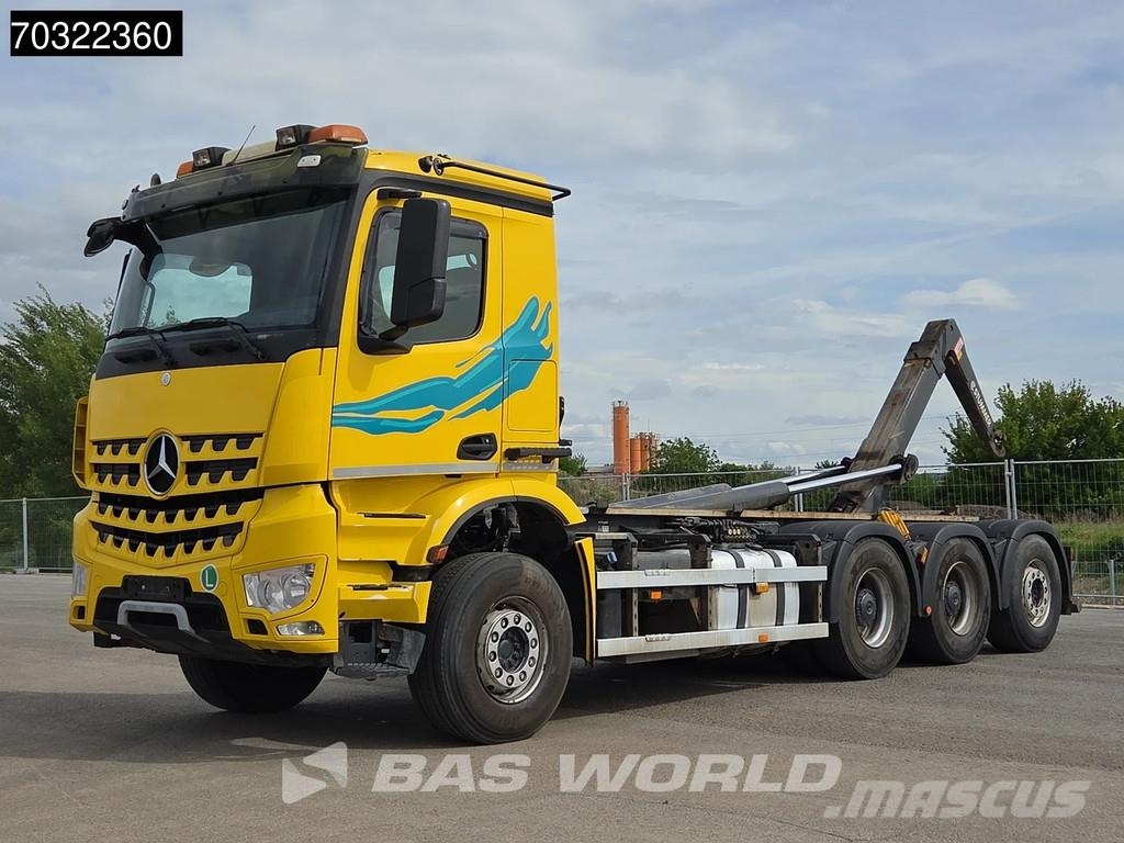 Mercedes-Benz Arocs 3248 8X4 25tons containersystem Lift+steerin Camiones polibrazo