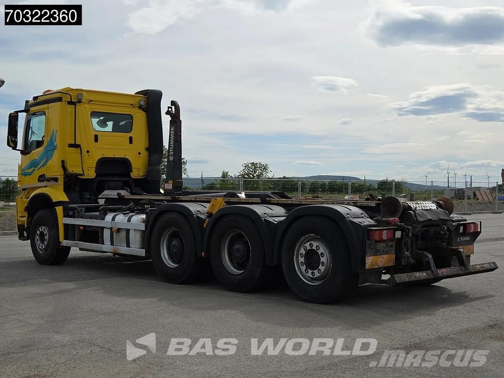 Mercedes-Benz Arocs 3248 8X4 25tons containersystem Lift+steerin Camiones polibrazo