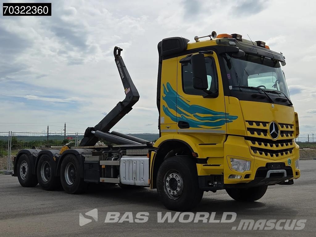 Mercedes-Benz Arocs 3248 8X4 25tons containersystem Lift+steerin Camiones polibrazo