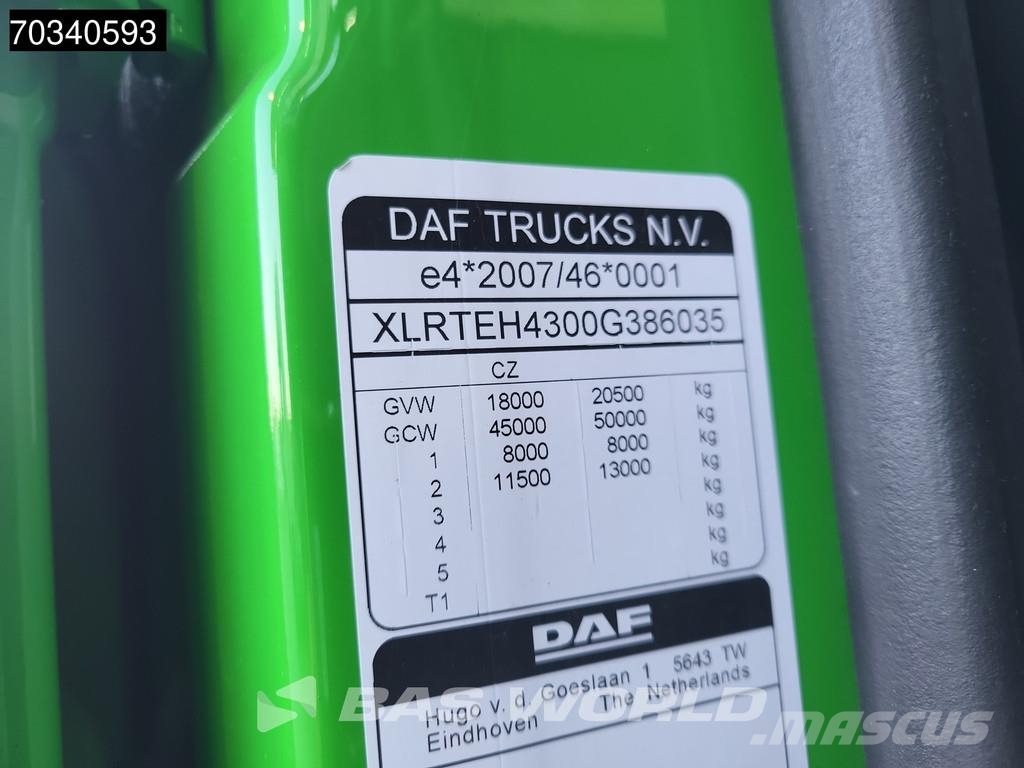 DAF XF 530 XF 4X2 NL-Truck SSC Retarder ACC Sadulveokid
