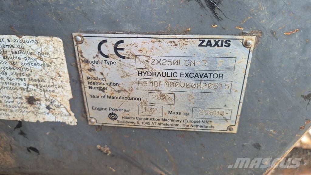 Hitachi ZX 250 LC N-3 Escavadeiras de esteiras