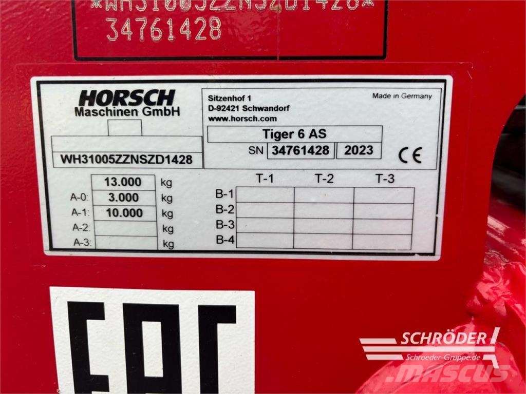 Horsch TIGER 6 AS Grubber