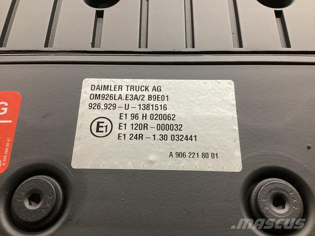 Mercedes-Benz OM 926.929 NEW Muut koneet