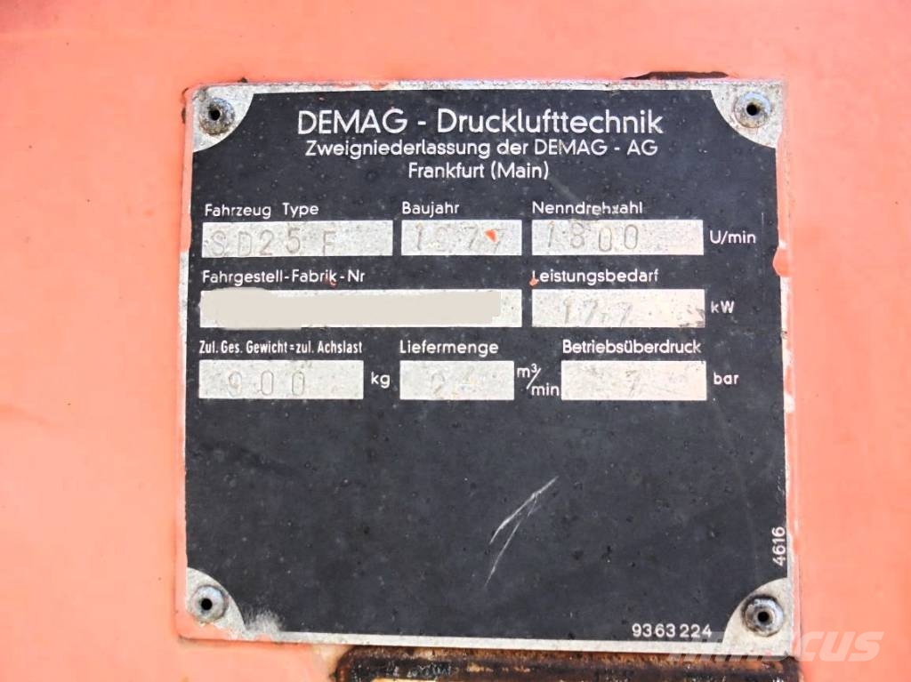 Demag SD 25 F Compressors