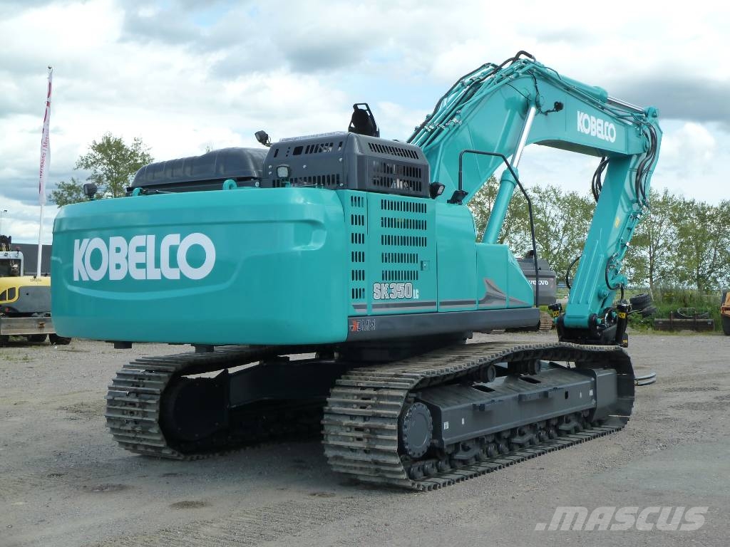 Kobelco SK350LC-11E med Makin 3D / Uthyres ! Rupsgraafmachines