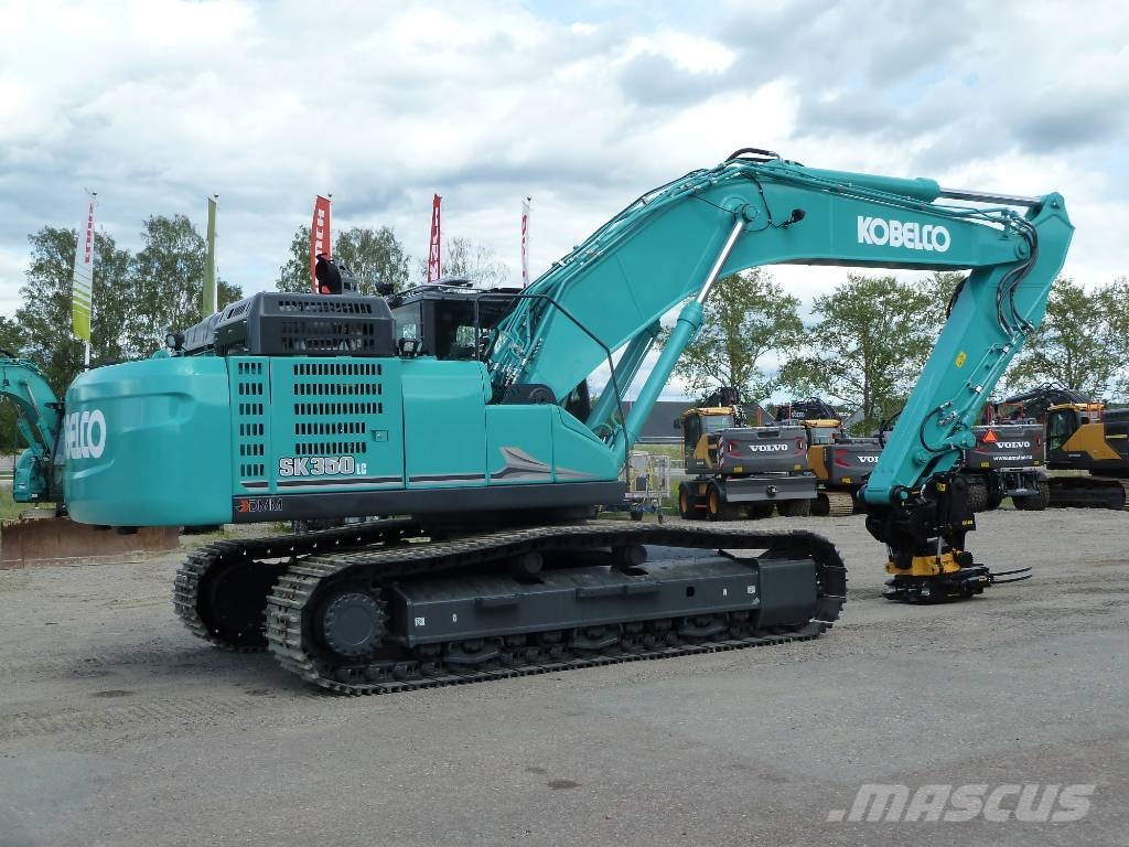 Kobelco SK350LC-11E med Makin 3D / Uthyres ! Rupsgraafmachines
