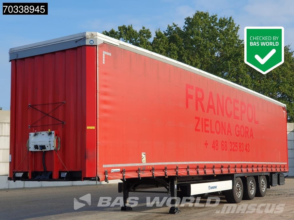 Krone SD Lift Axle MOT 08/27 Curtainsider semi-trailers
