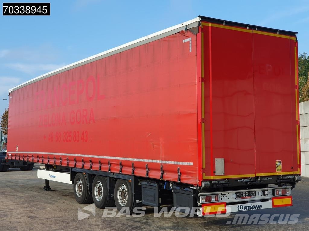 Krone SD Lift Axle MOT 08/27 Curtainsider semi-trailers