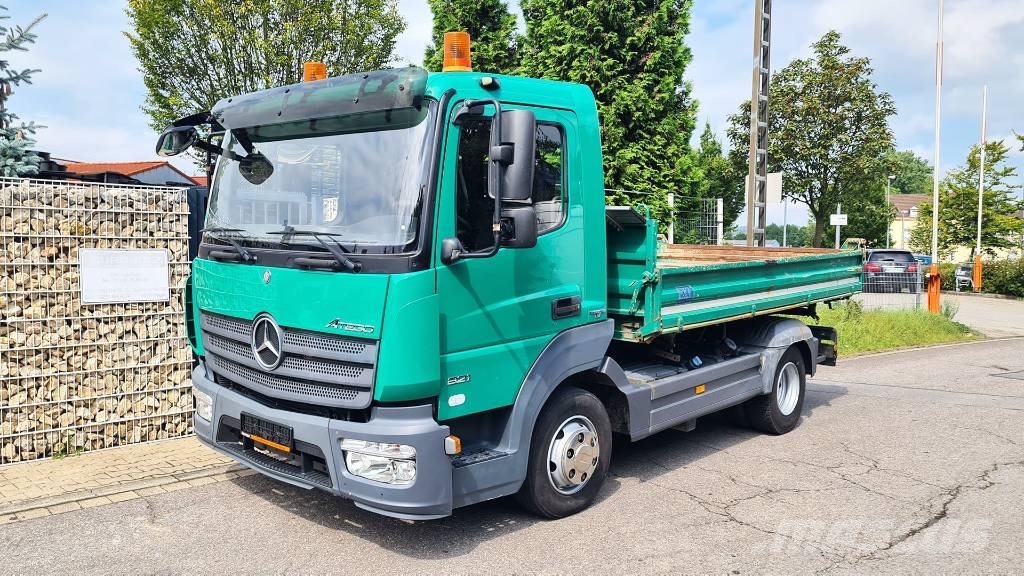 Mercedes-Benz Atego 821, 3-Seiten Meiller, Alubordwände, Kipper Camiones polibrazo