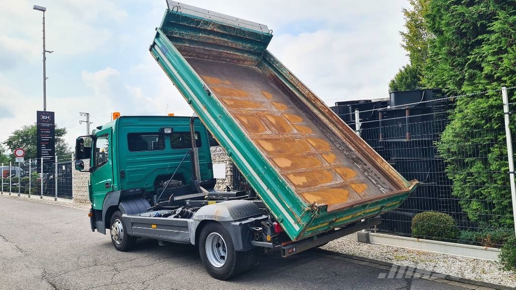 Mercedes-Benz Atego 821, 3-Seiten Meiller, Alubordwände, Kipper Camiones polibrazo