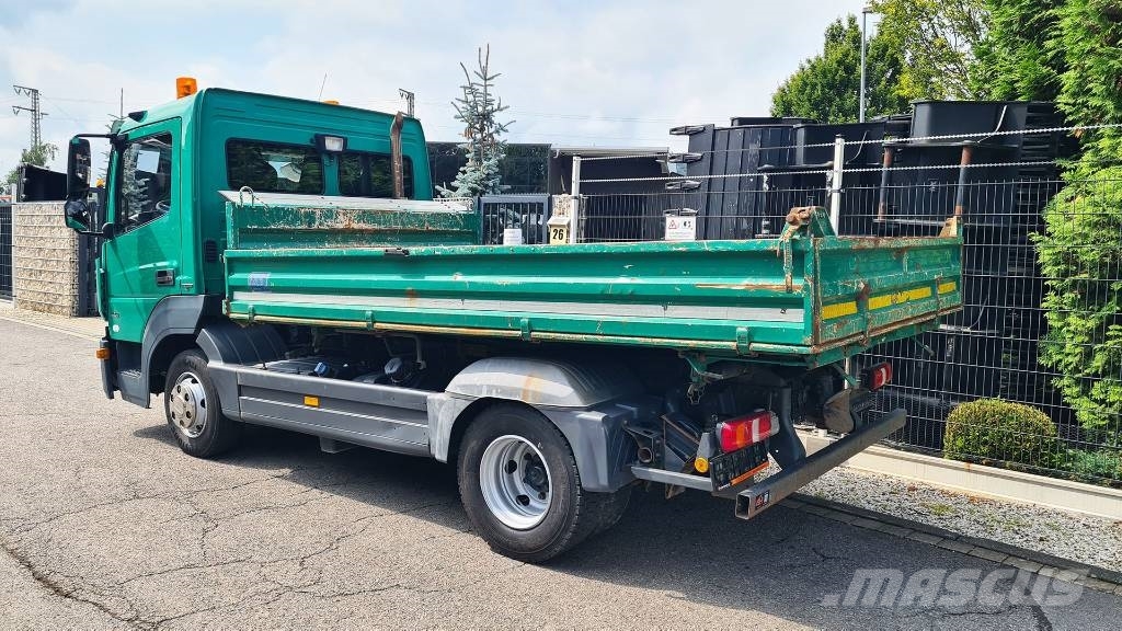 Mercedes-Benz Atego 821, 3-Seiten Meiller, Alubordwände, Kipper Camiones polibrazo