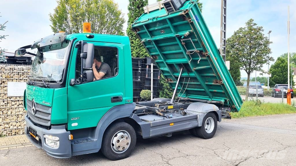 Mercedes-Benz Atego 821, 3-Seiten Meiller, Alubordwände, Kipper Camiones polibrazo