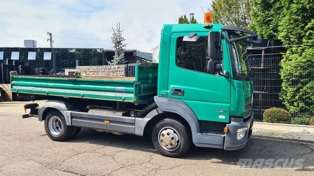 Mercedes-Benz Atego 821, 3-Seiten Meiller, Alubordwände, Kipper Camiones polibrazo