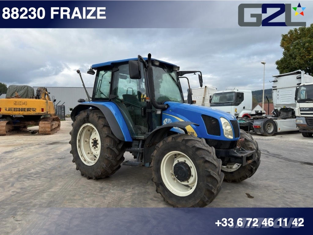 New Holland TL100A *ACCIDENTE*DAMAGED*UNFAL* Tractoare