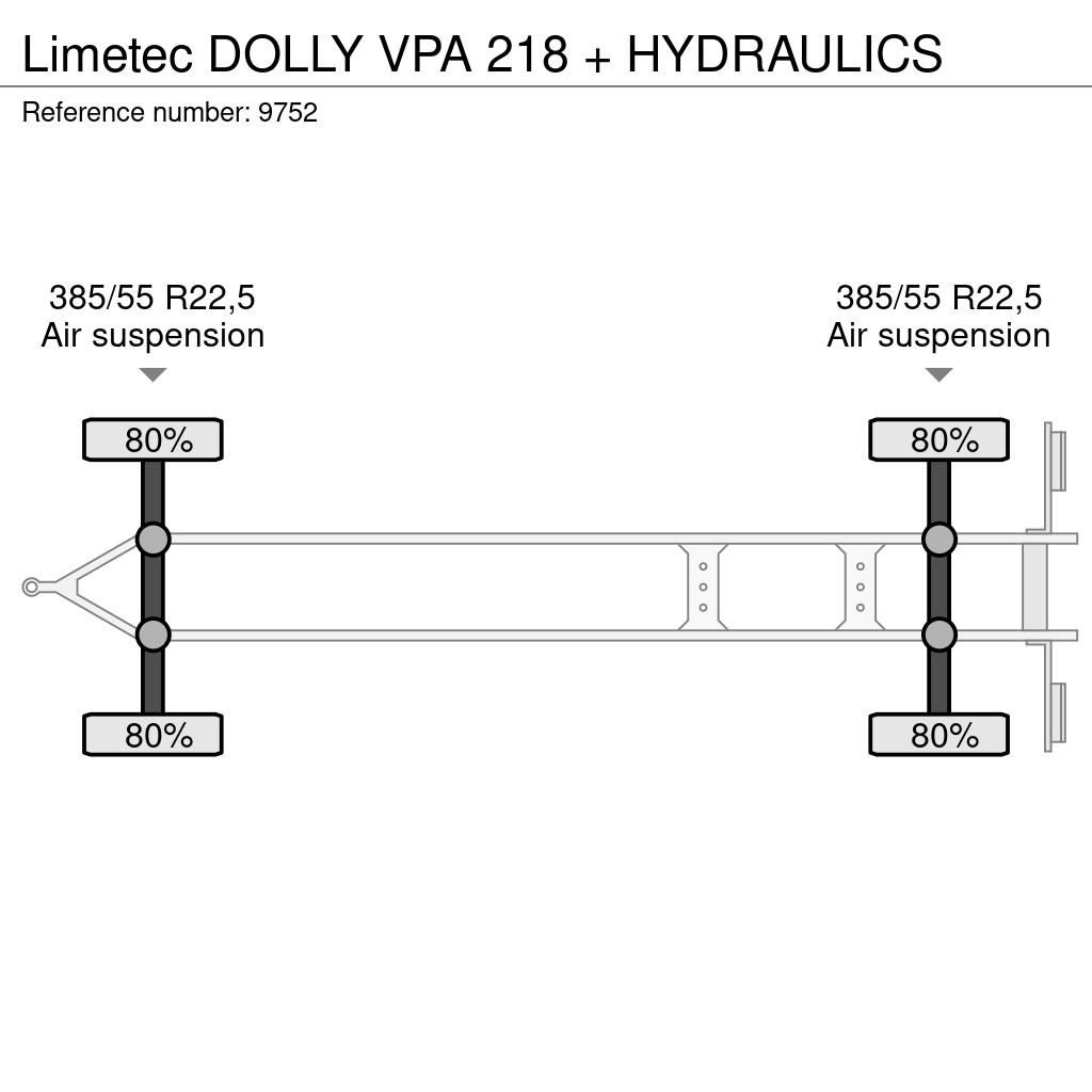 Limetec DOLLY VPA 218 + HYDRAULICS Pārvadāšanas platformas
