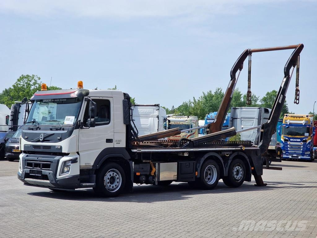 Volvo FMX 330 6x2*4 - Skiploader Laxo - Euro 6 - Steerin Camiones portacubetas