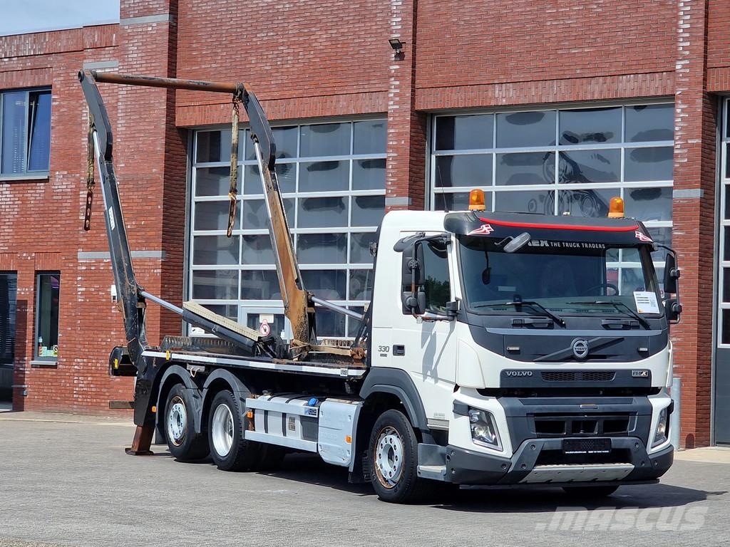 Volvo FMX 330 6x2*4 - Skiploader Laxo - Euro 6 - Steerin Camiones portacubetas