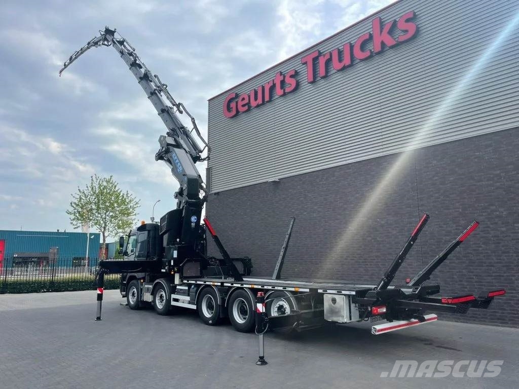 Volvo FMX 540 10X4 + EFFER 1255/7S + JIB 6S HD KRAAN/KRA Lastbil med kran