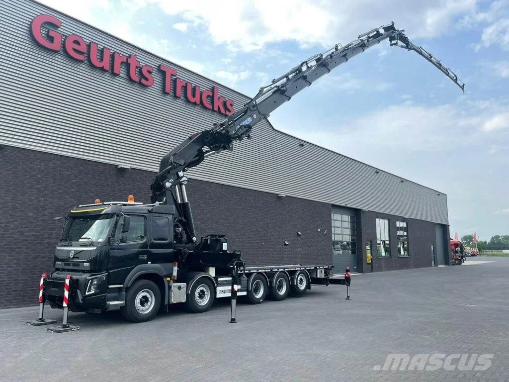 Volvo FMX 540 10X4 + EFFER 1255/7S + JIB 6S HD KRAAN/KRA Lastbil med kran