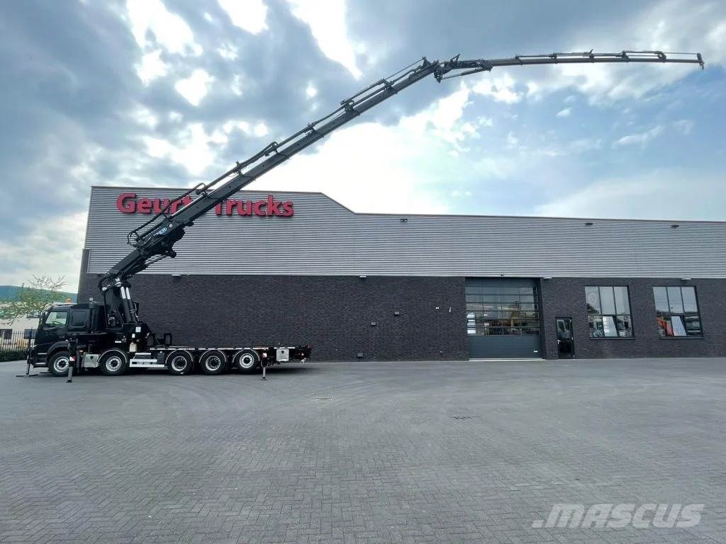 Volvo FMX 540 10X4 + EFFER 1255/7S + JIB 6S HD KRAAN/KRA Lastbil med kran