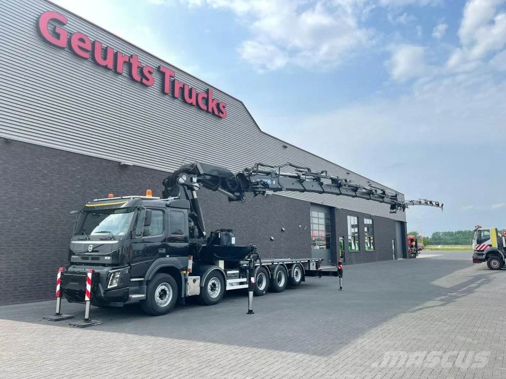 Volvo FMX 540 10X4 + EFFER 1255/7S + JIB 6S HD KRAAN/KRA Lastbil med kran