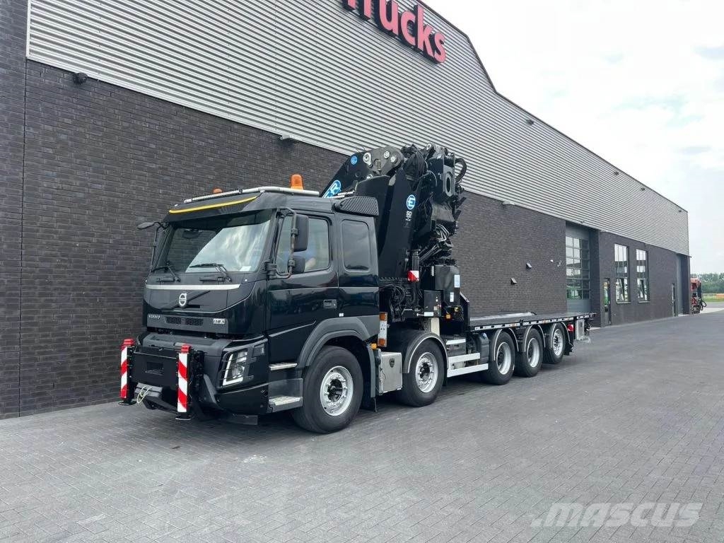 Volvo FMX 540 10X4 + EFFER 1255/7S + JIB 6S HD KRAAN/KRA Lastbil med kran