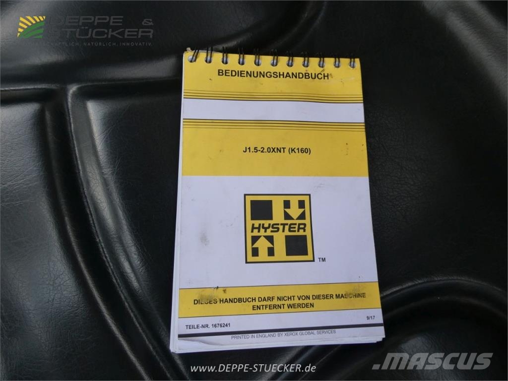 Hyster J1.50XNT SWB Elektro-Dreiradstapler Landbrug - Andet