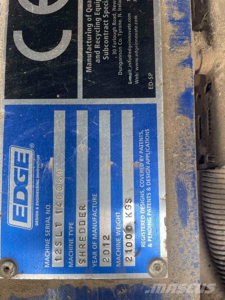 Edge SLAYER Шредери за отпадъци