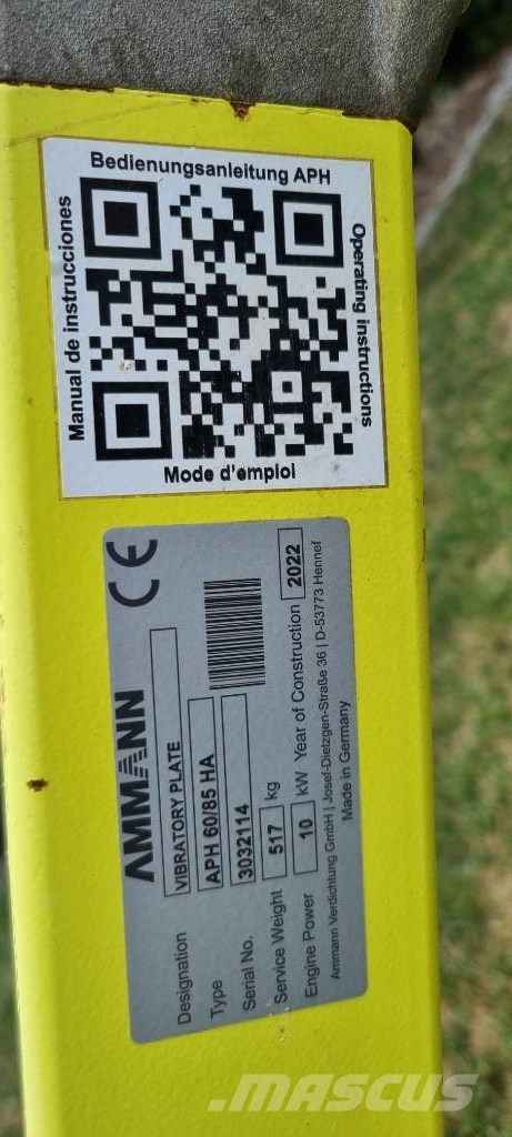 Ammann APH 60/85 Erdbauwalzen