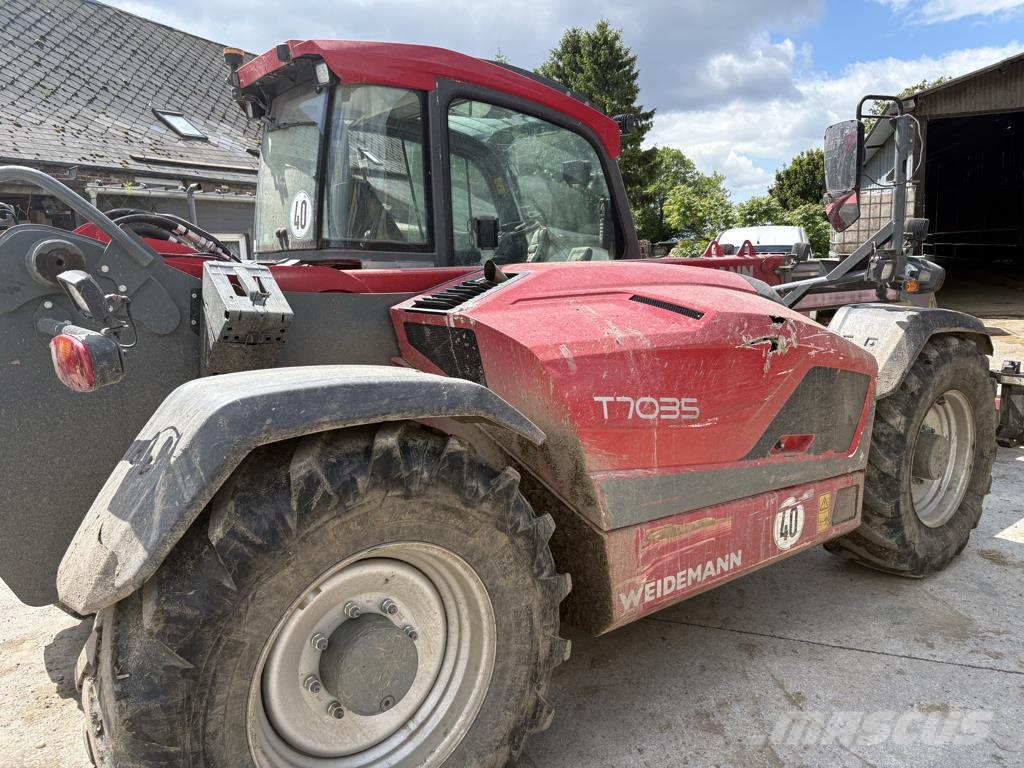 Weidemann T7035 Manipuladores telescópicos agrícolas