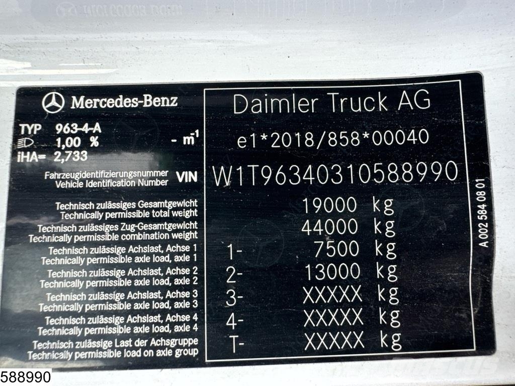 Mercedes-Benz Actros 1846 EURO 6, Retarder Sattelzugmaschinen