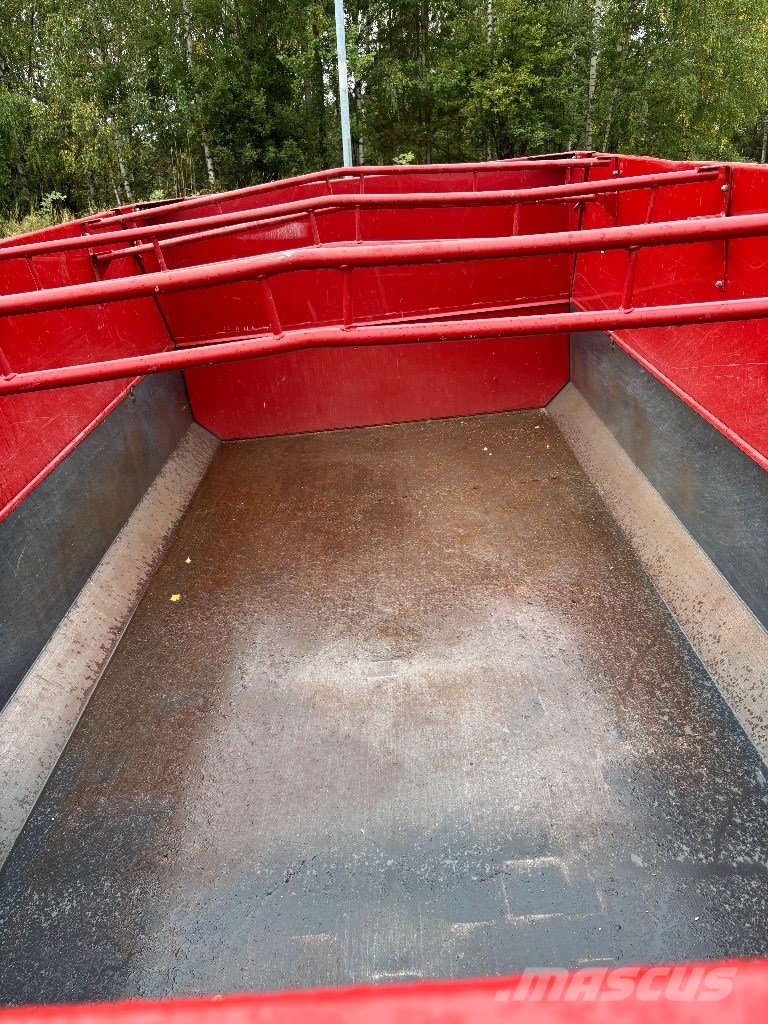 Weckman Dumpervagn + Förhöjning Ws 120 D2 Sklápěcí přívěs