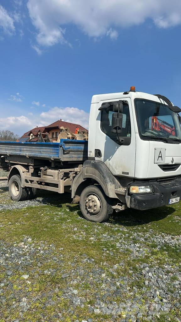 Renault MIDLUM 4x4 Camiones bañeras basculantes o volquetes