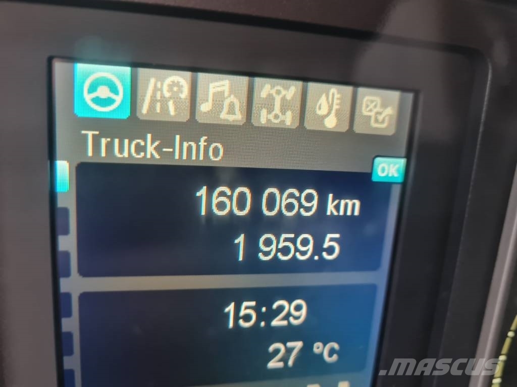 Mercedes-Benz 1623 / 7.3m / LIFT Camión con caja abierta