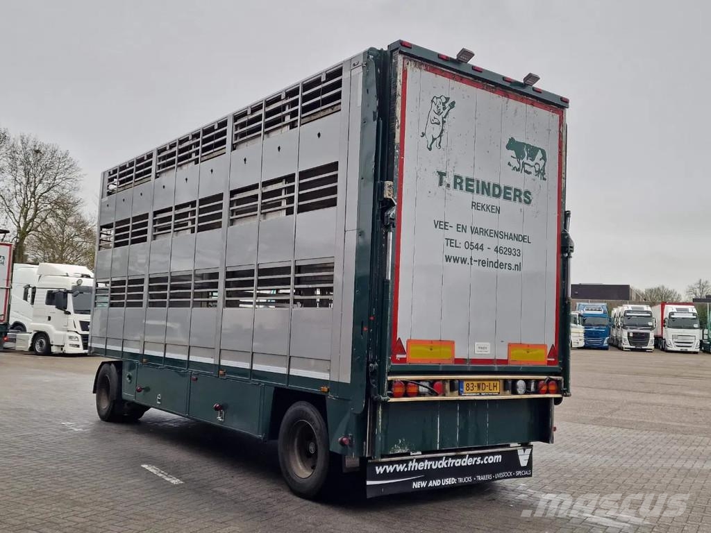 Cuppers LVA 10-10 AL 3 deck livestock trailer - BPW Axle - Dzīvnieku transportēšanas piekabes