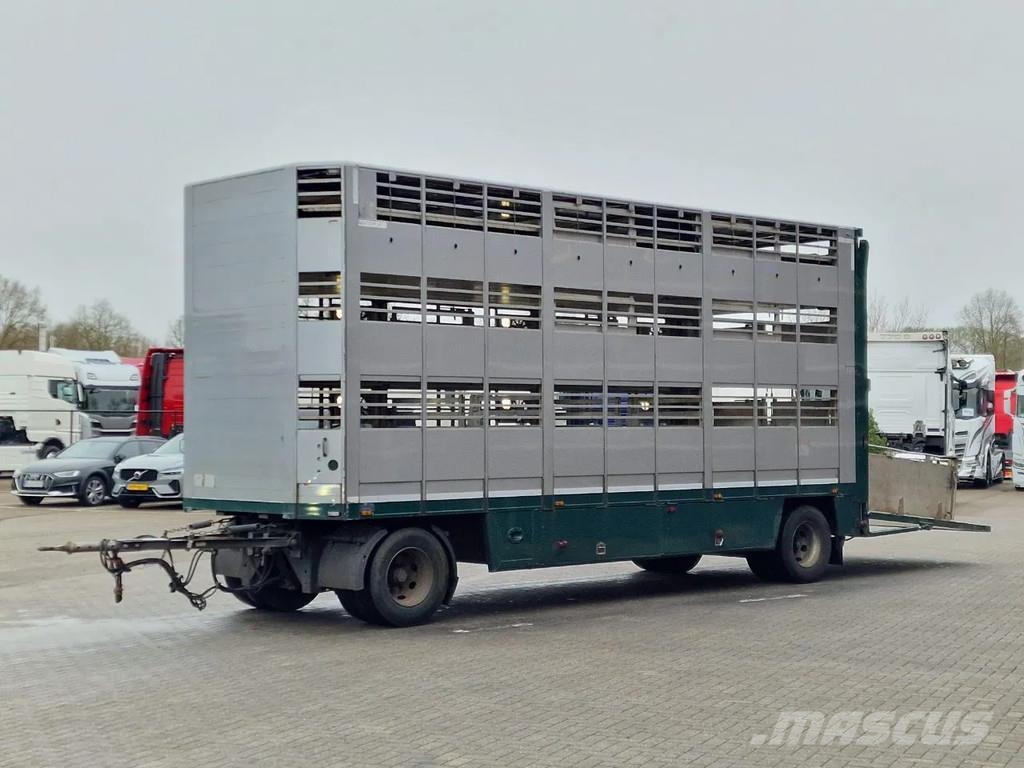 Cuppers LVA 10-10 AL 3 deck livestock trailer - BPW Axle - Dzīvnieku transportēšanas piekabes