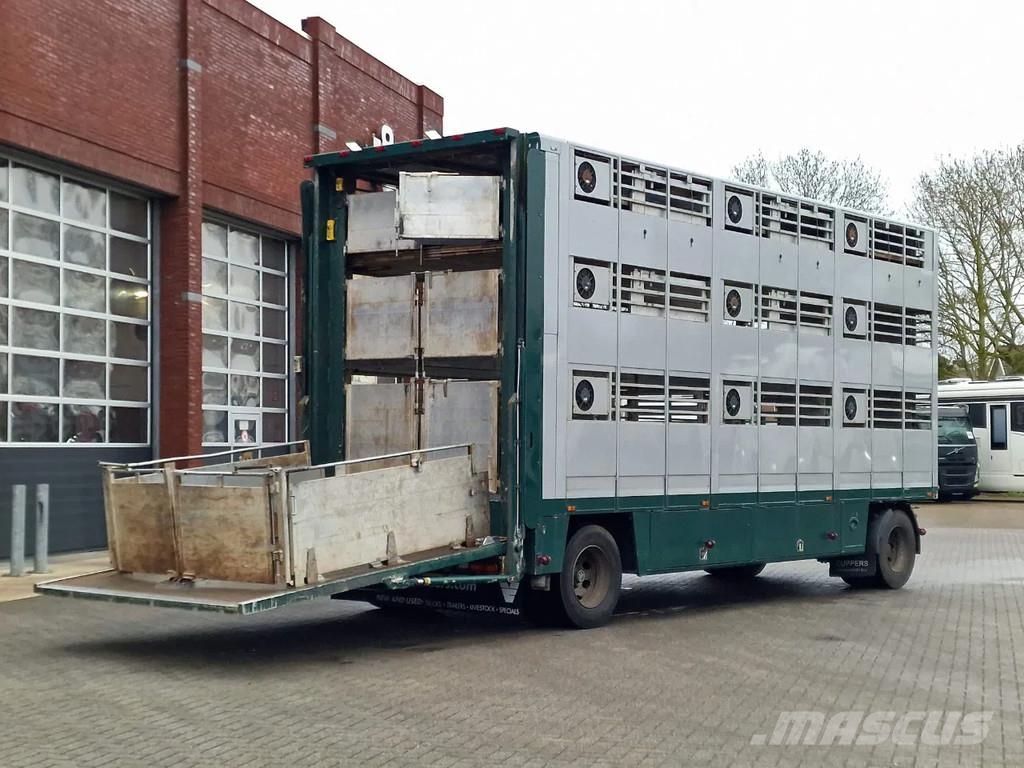 Cuppers LVA 10-10 AL 3 deck livestock trailer - BPW Axle - Dzīvnieku transportēšanas piekabes