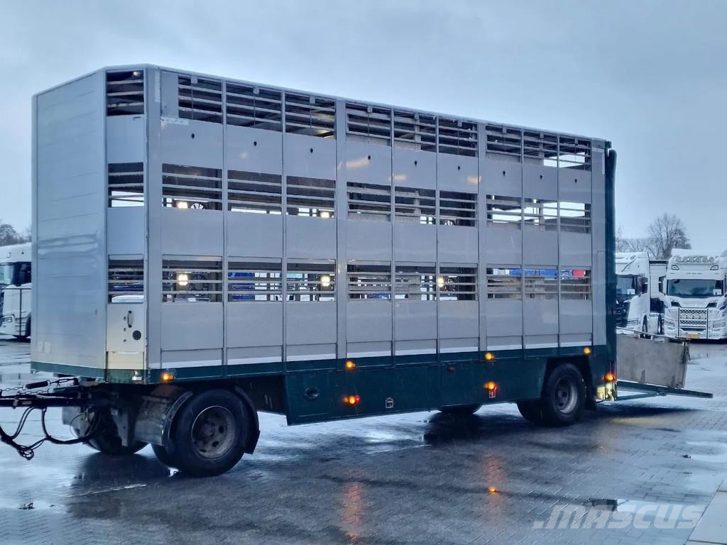 Cuppers LVA 10-10 AL 3 deck livestock trailer - BPW Axle - Dzīvnieku transportēšanas piekabes