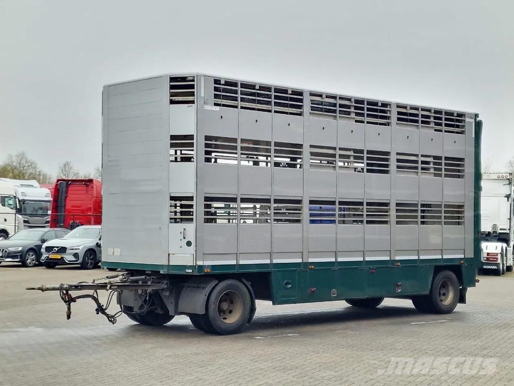 Cuppers LVA 10-10 AL 3 deck livestock trailer - BPW Axle - Dzīvnieku transportēšanas piekabes