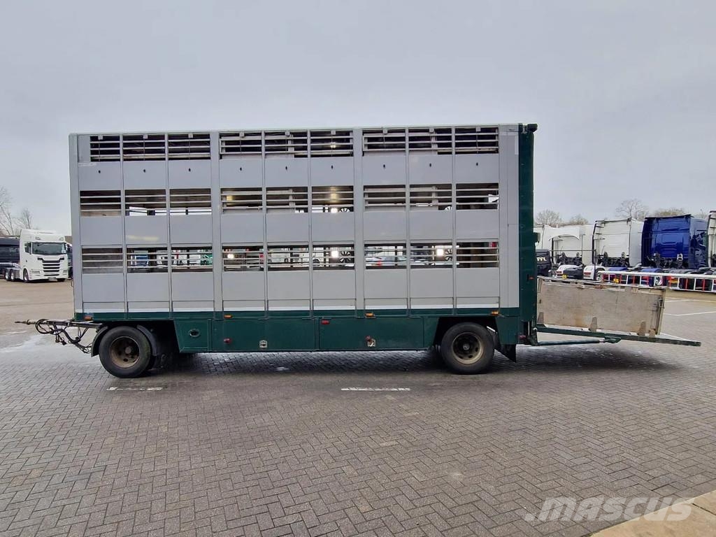 Cuppers LVA 10-10 AL 3 deck livestock trailer - BPW Axle - Dzīvnieku transportēšanas piekabes