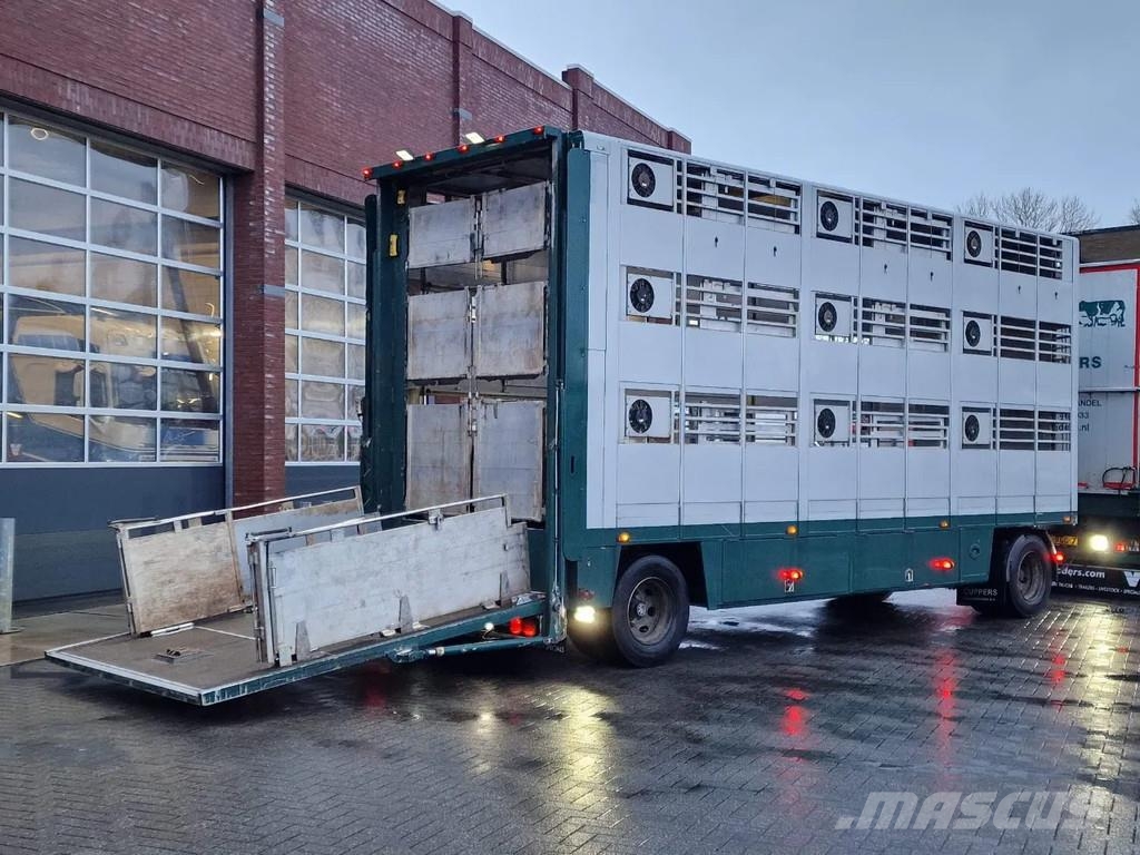 Cuppers LVA 10-10 AL 3 deck livestock trailer - BPW Axle - Dzīvnieku transportēšanas piekabes