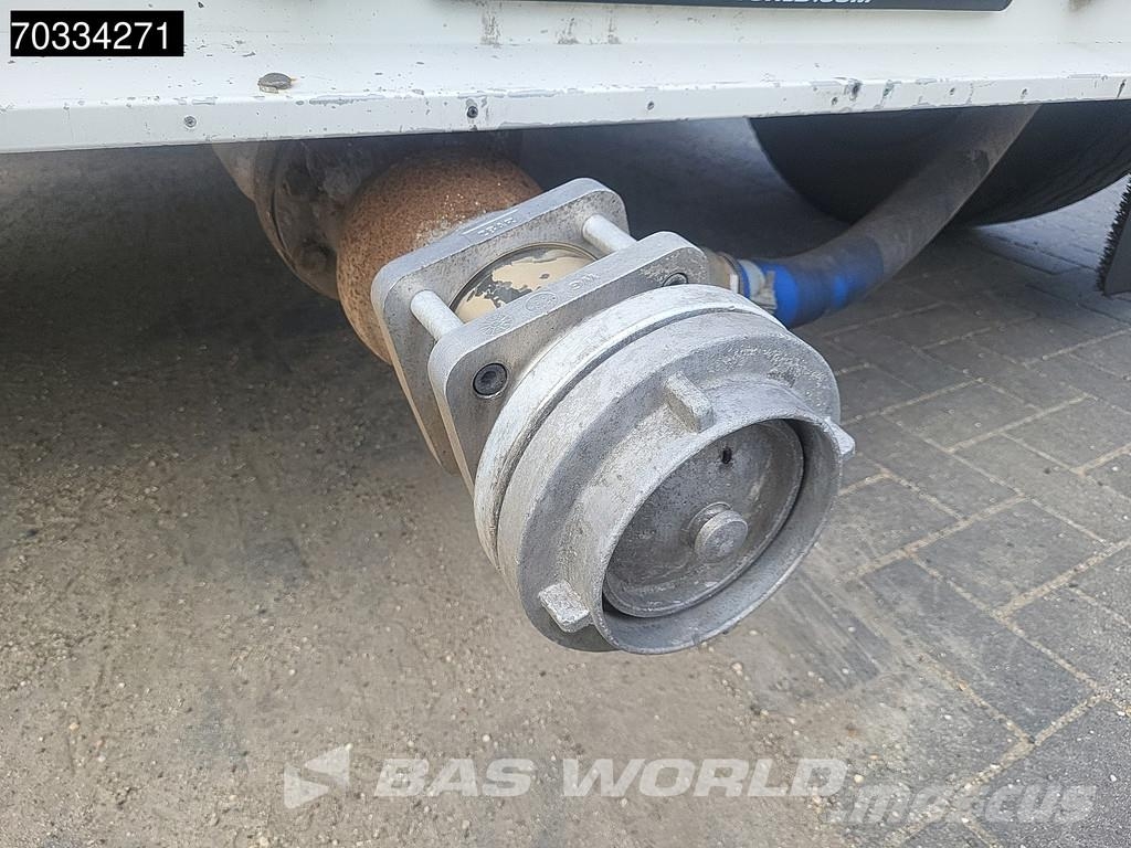  Turbos-Hoet APK 03-2027 39.000 Ltrs Lift Axle Ceme Semi remorque citerne
