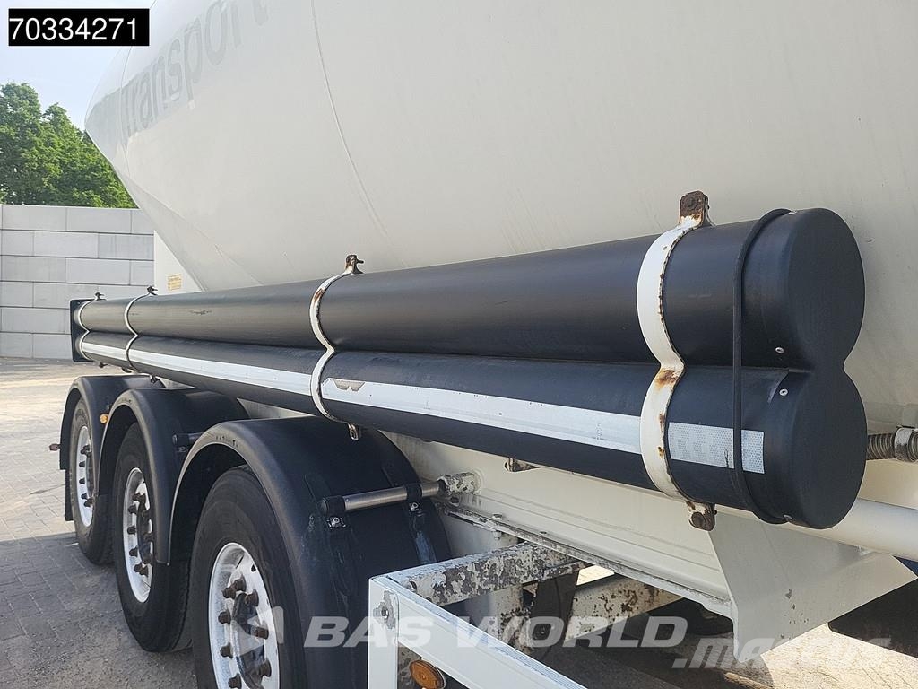  Turbos-Hoet APK 03-2027 39.000 Ltrs Lift Axle Ceme Semi remorque citerne