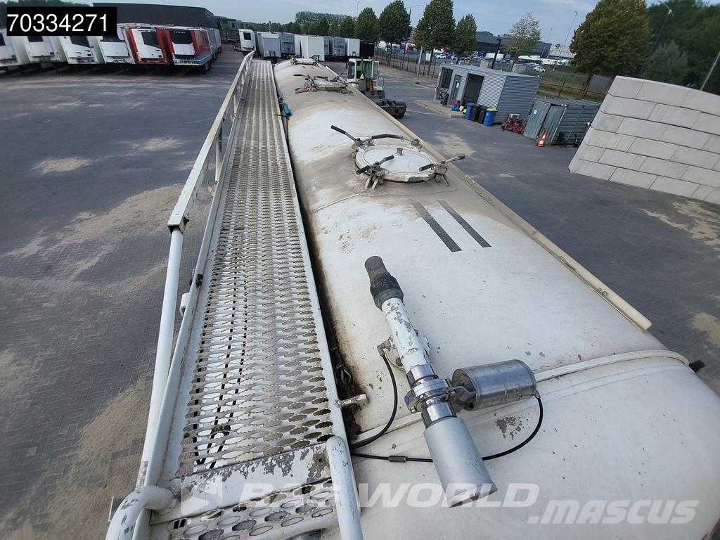  Turbos-Hoet APK 03-2027 39.000 Ltrs Lift Axle Ceme Semi remorque citerne