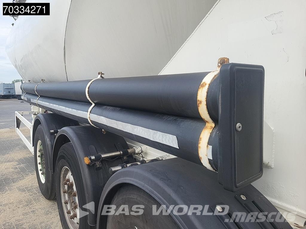  Turbos-Hoet APK 03-2027 39.000 Ltrs Lift Axle Ceme Semi remorque citerne