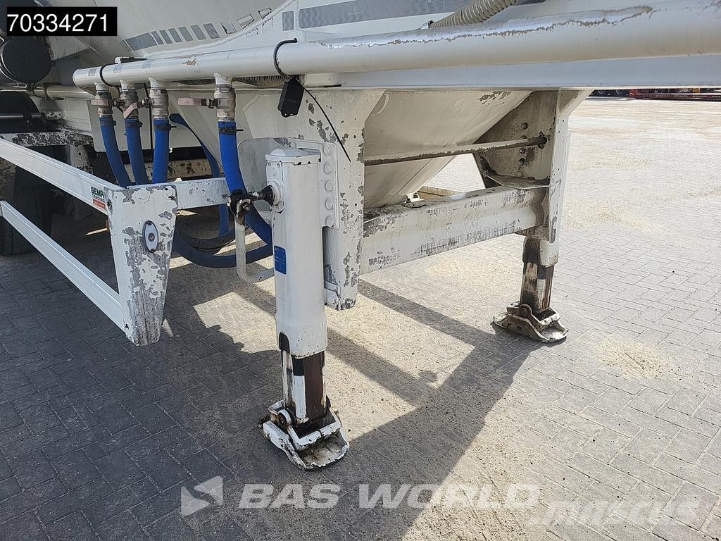  Turbos-Hoet APK 03-2027 39.000 Ltrs Lift Axle Ceme Semi remorque citerne