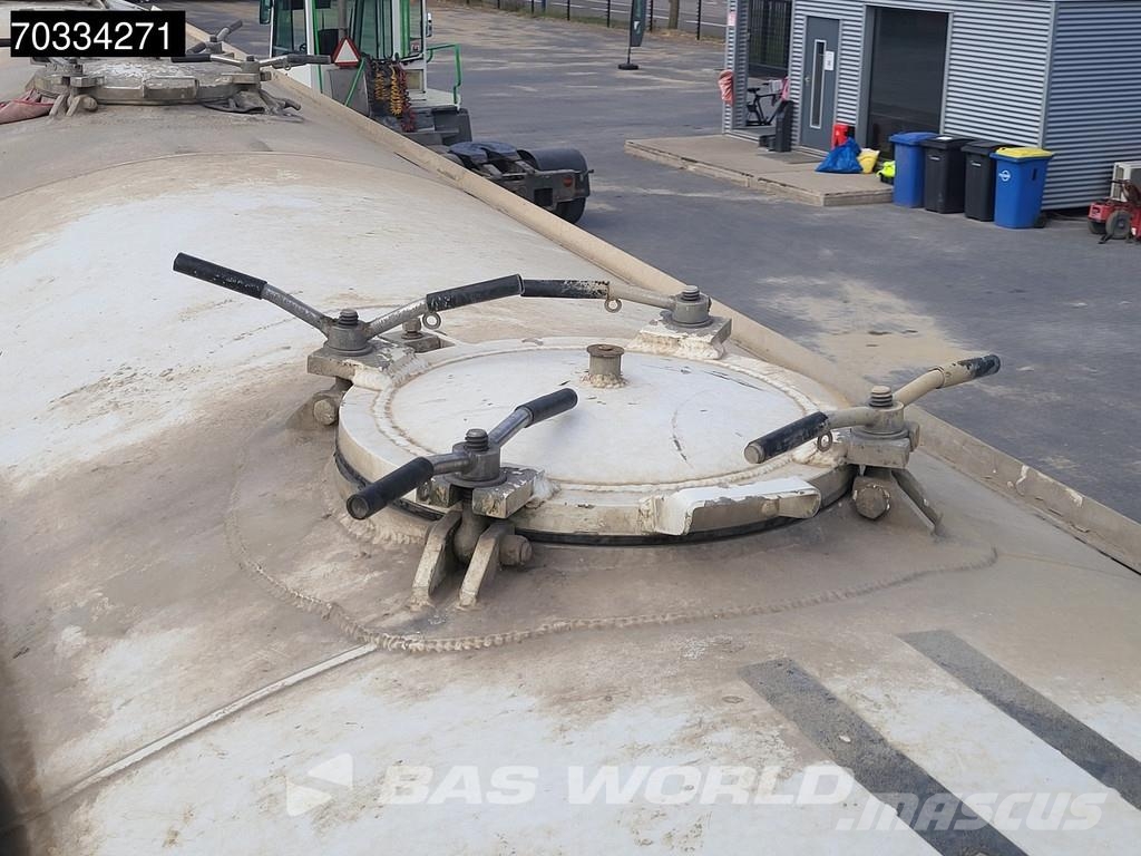  Turbos-Hoet APK 03-2027 39.000 Ltrs Lift Axle Ceme Semi remorque citerne