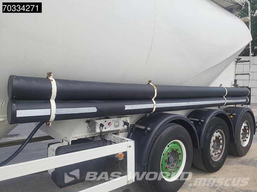  Turbos-Hoet APK 03-2027 39.000 Ltrs Lift Axle Ceme Semi remorque citerne