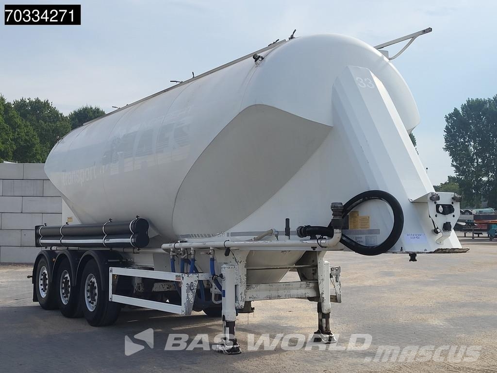 Turbos-Hoet APK 03-2027 39.000 Ltrs Lift Axle Ceme Semi remorque citerne